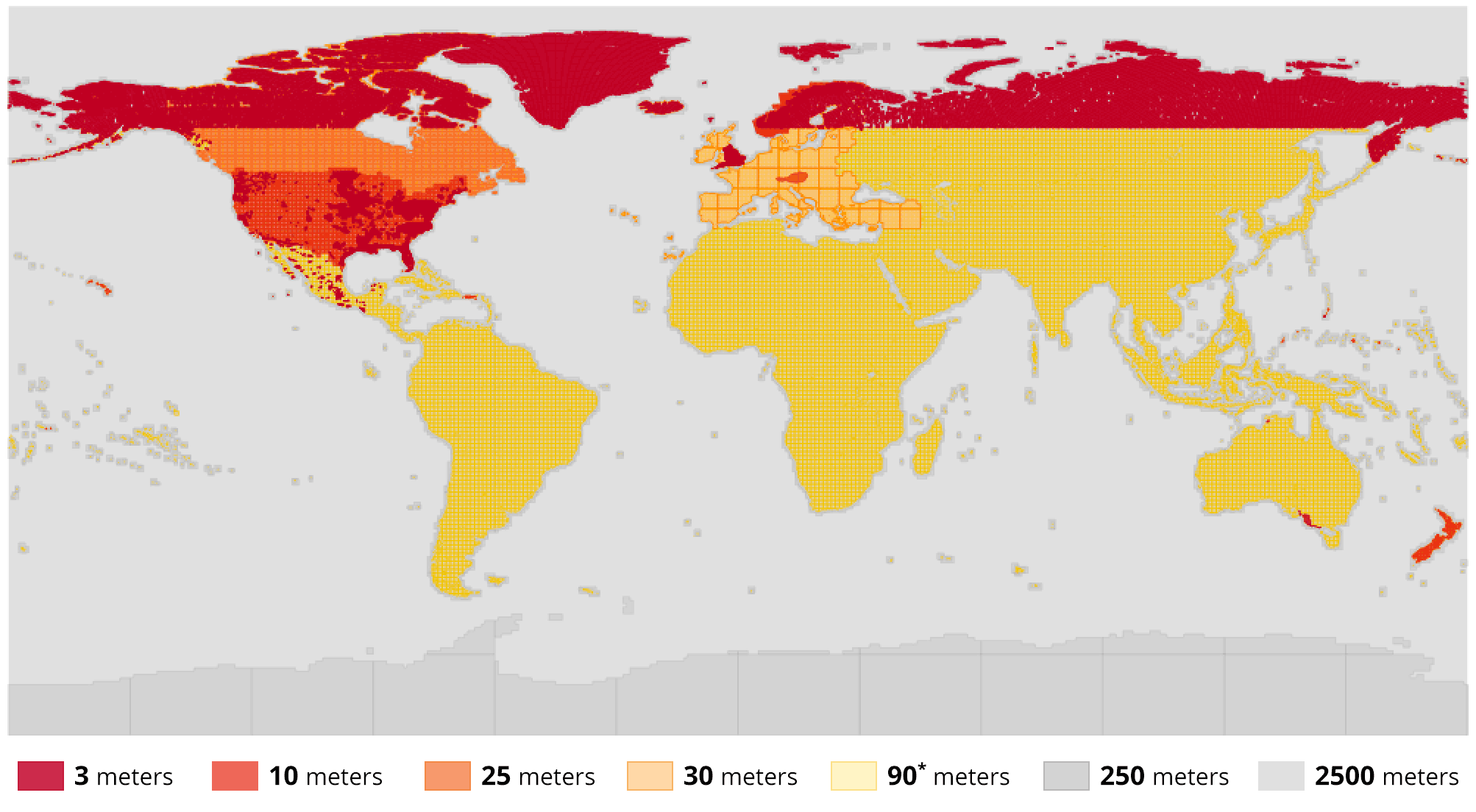 Mapzen source datasets.